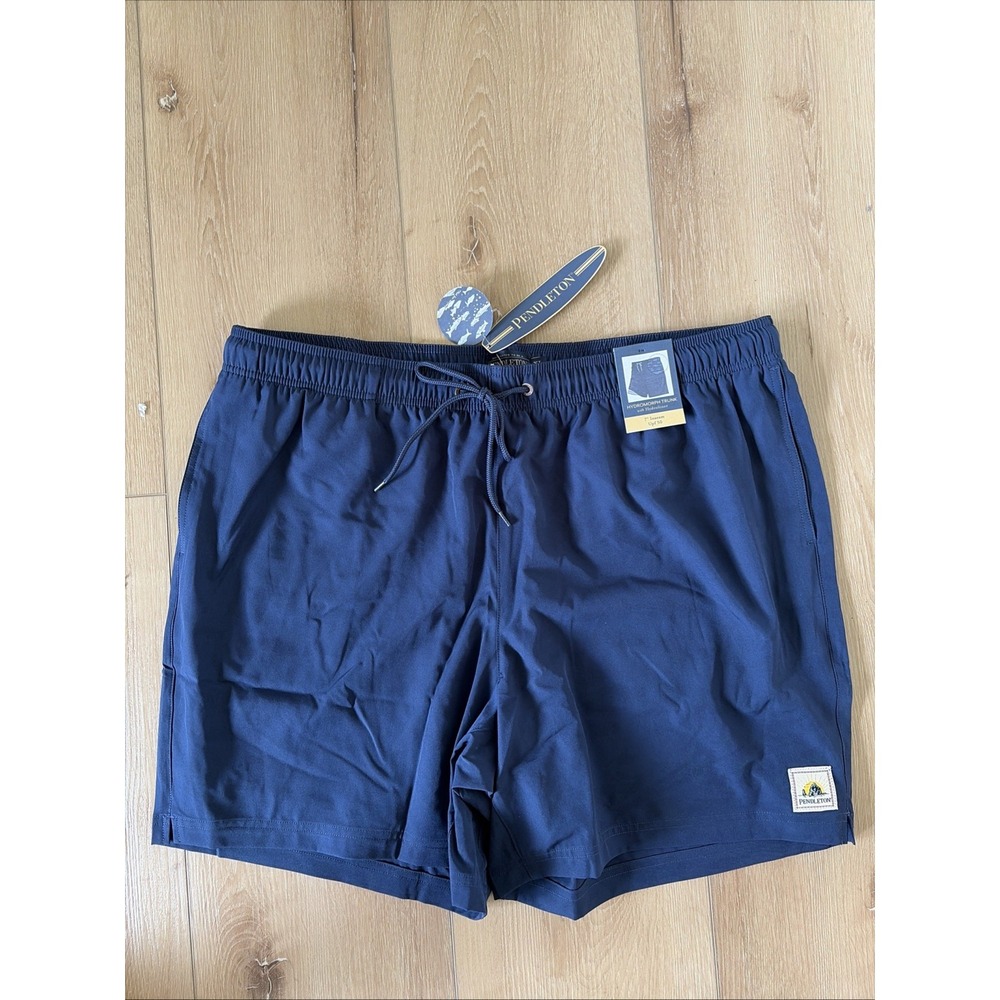 Pendleton  Mens Houdini HydroMorph Shoreside Swim Trunks 7" Built In Liner Sz XL